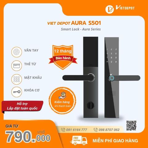  Khóa cửa thông minh Viet Depot Aura S501 