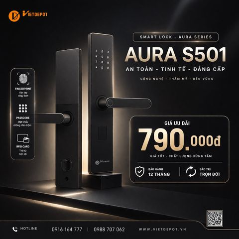  Khóa cửa thông minh Viet Depot Aura S501 