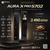 Khóa cửa thông minh Viet Depot Aura X Pro S702 