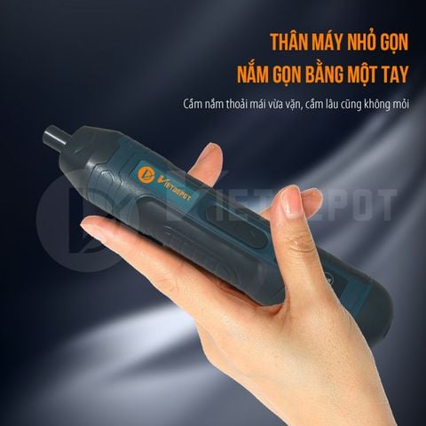  Tua vít điện dùng pin lithium - Ion 