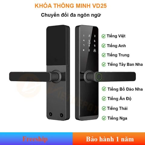  Khóa cửa thông minh VD25 