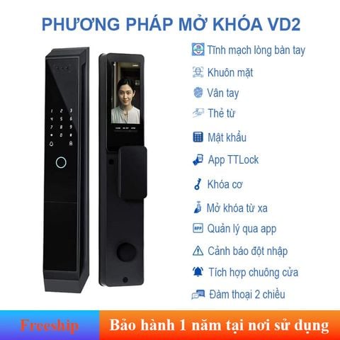  Khóa cửa thông minh VD2 