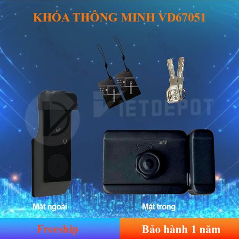  Khóa cửa cổng thông minh Viet Depot Aura S501-G 