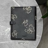 931 - Sổ tay Coach Notebook In Signature Canvas 