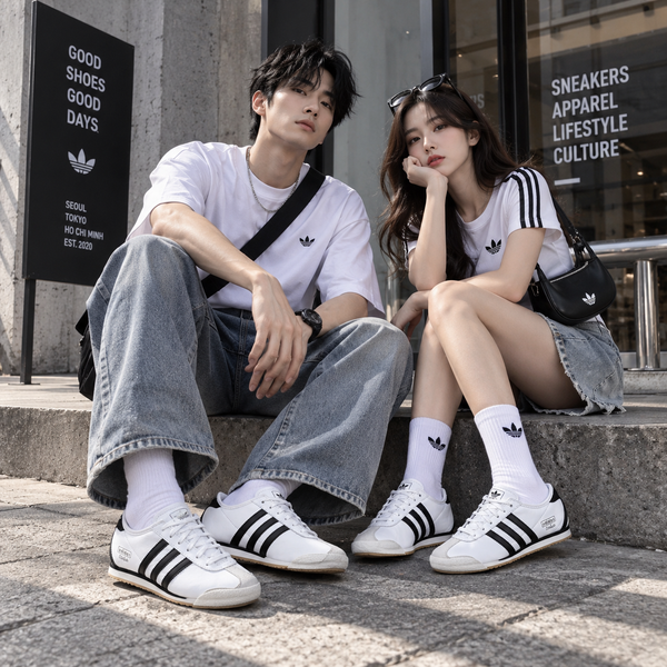 Giày Adidas Italia 70s 'Cloud White'  - JS1323 - 1503