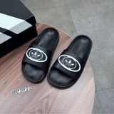 943 - Dép Adidas Adilette Trefoil Badge Black White - KK3578