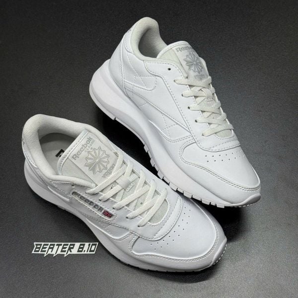 554 - Giày thể thao Reebok Classic Leather trắng - GY0953