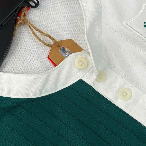Áo Liverpool FC Retro 95 96 Mens Green White Carlsberg Soccer Jersey - A22HS04 - 1341