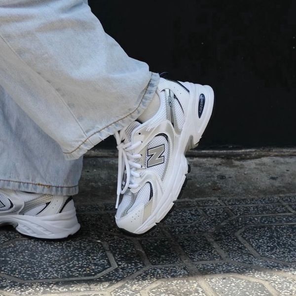 892 - Giày thể thao New Balance 530 Silver White Navy - GR530SB1