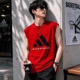 Áo Tank Top Adidas Basketball Sleeveless Tee - JE3770 - 1179