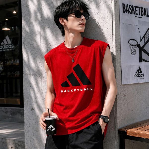 Áo Tank Top Adidas Basketball Sleeveless Tee - JE3770 - 1179