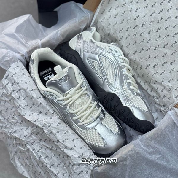 Giày Fila Echappe MS Metallic Silver White - 1XM02348G-063 - 1295