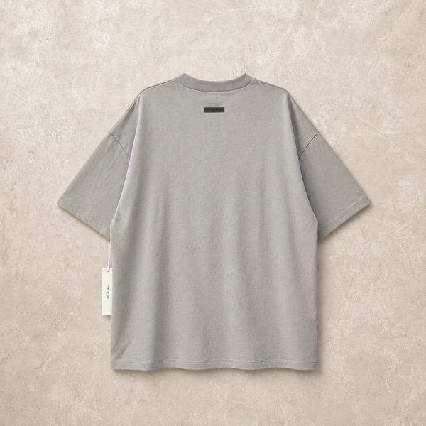 Áo Fear of God Essentials Campus 90's Short Sleeve Tee Smoke Gray - 125SU225021FW - 1313