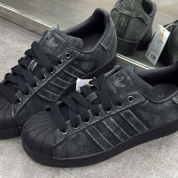 Giày Adidas Superstar 82 Washed Denim 'Black’ - JQ3240 - 1166