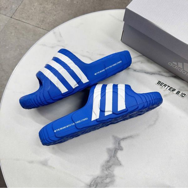 329 - Dép Quai Ngang Adidas Adilette 22 'Blue' - IF3667
