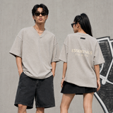 Áo Thun Fear of God Essentials FW23 V-Neck Core Heather - 125BT234114F - 479