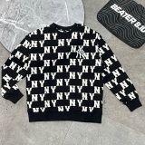 300 - Áo MLB Sweater Monogram NY Logo Overfit New York Yankees - 3AMTM0231