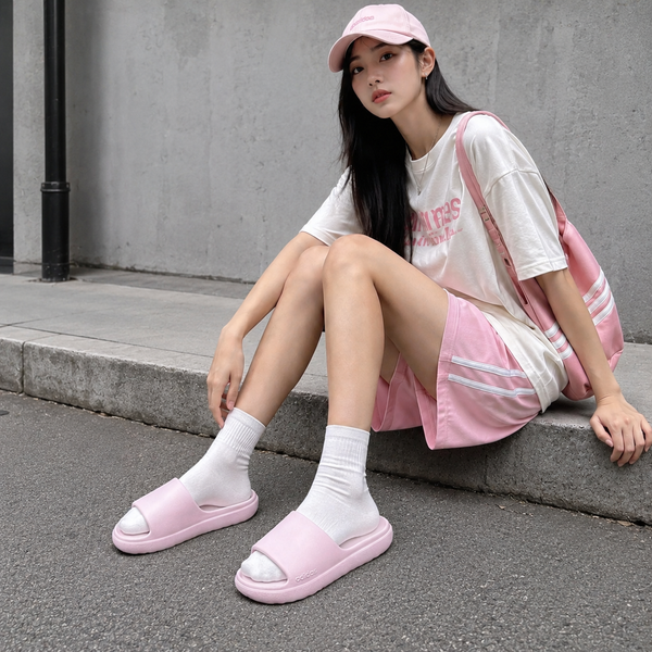 Dép Adidas Adilette Lumia Clear Pink - JQ7460 - 1464
