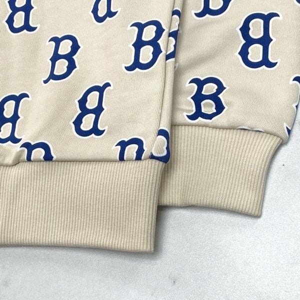 301 - Áo Sweater MLB Monogram B Logo Overfit Boston Red Sox - 3AMTM0231