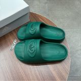 917 - Dép Adidas Adilette Trefoil Badge Slide Green - Red