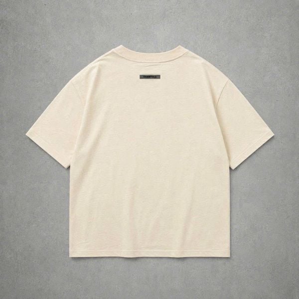 Áo Tee Fear Of God Essentials Cream SS20 - 0125 25050 0252 569 - 202