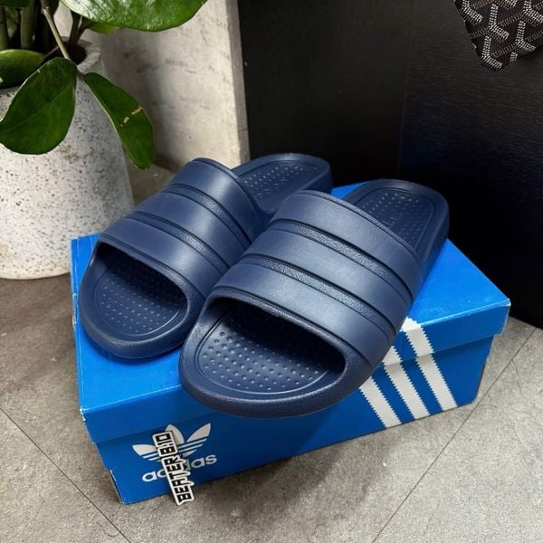 1032 - Dép Adidas Adilette Flow Flops Shadow Navy - IG6860