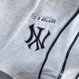 971 - Áo Khoác Zip New Era New York Yankees Grey - 18714279