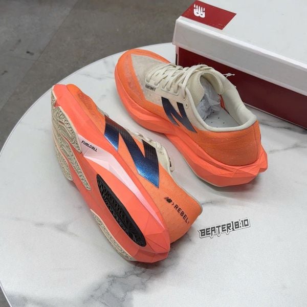 Giày chạy bộ New Balance Fuelcell Rebel v4 ‘Hot Mango’ - MFCXCO4 - 720