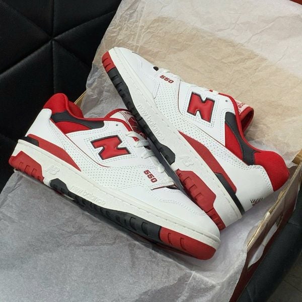 120 - Giày New Balance 550 Team Red  - BB550SE1