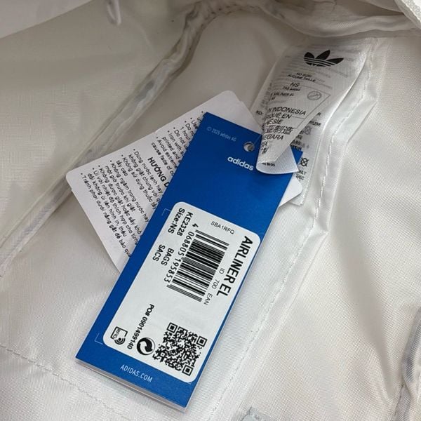 Túi Adidas Airliner Dáng Dài Trắng - KE2328 - 1236