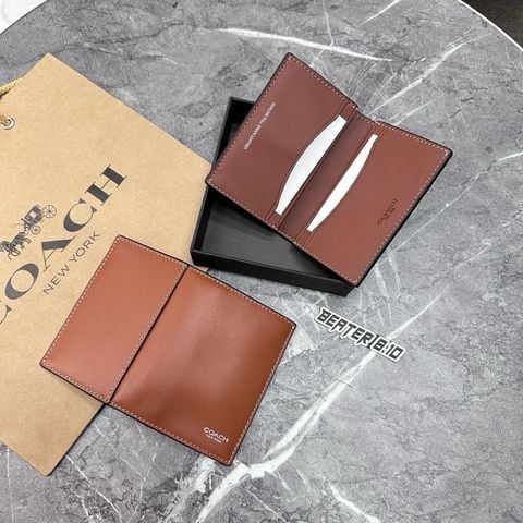 Ví Coach Slim Bill Bifold Card Case 