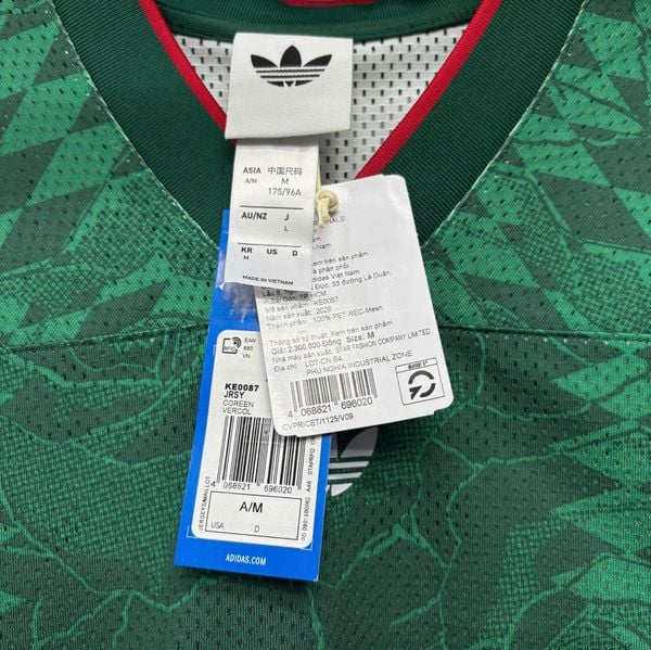Áo Adidas Rose Jersey Collegiate Green - KE0087 - 1454