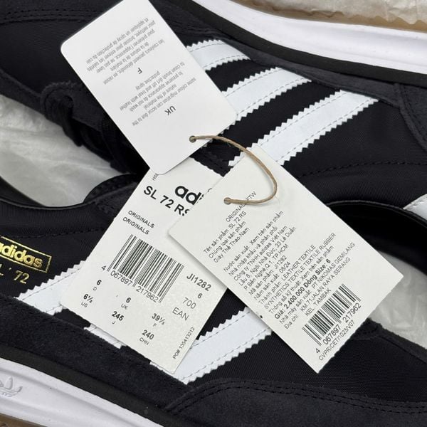 Giày Adidas Originals SL 72 RS Core Black - JI1282 - 1481