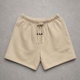 Quần Fear of God Essentials Soccer Fleece Shorts Timber - 160SP252001F - 958