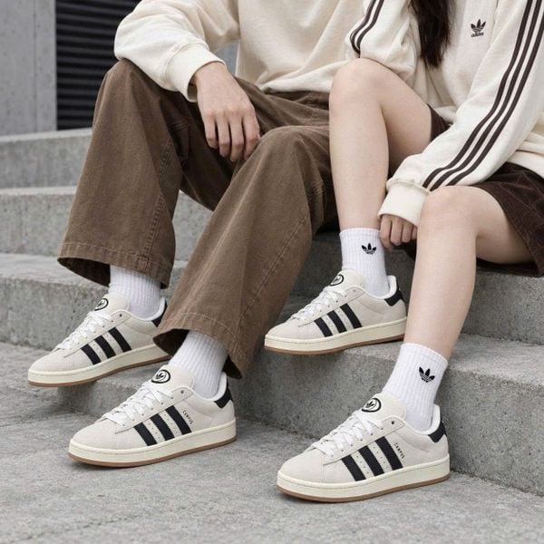 Giày Adidas Campus 00S Black White - GY0042 - 1479