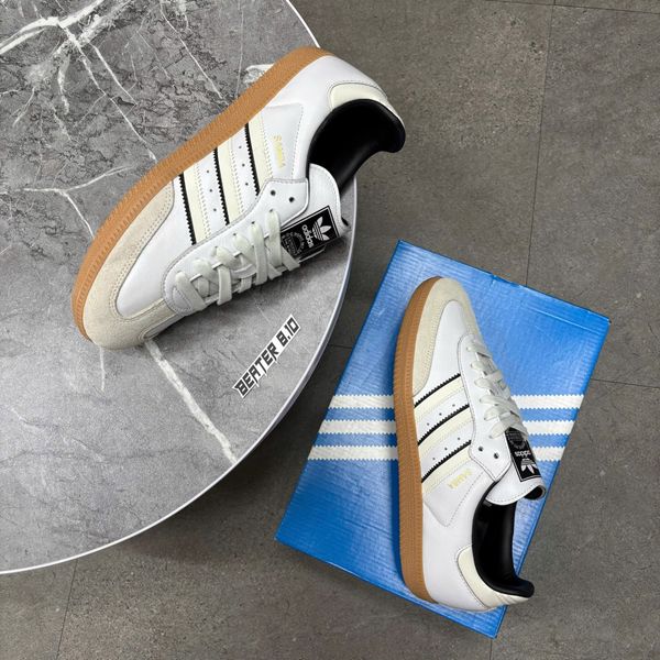 458 - Giày Adidas Samba OG 'Cream White' - ID1480