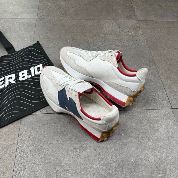 367 - Giày New Balance 327 White Beige - MS327LSC