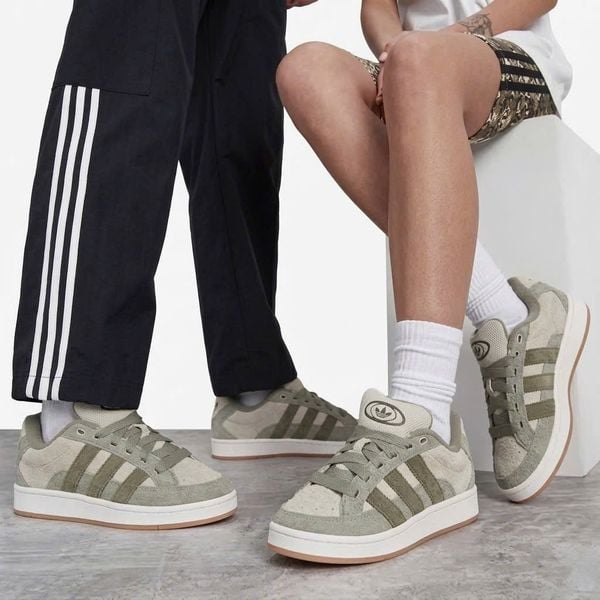 Giày Adidas Campus 00s Beta Putty Grey Olive Strata - IH8605 - 1111
