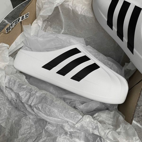 861 - Dép Sục Adidas Superstar Adifom Mule Cloud White - IF6184