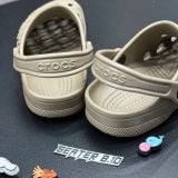 932 - Giày Sandal Clog Unisex Crocs Baya - Khaki - 10126-2V3