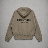 Áo Hoodie Fit Fleece Zip Up Fear of God Essentials Classic 'Homestead' 2025 - 192AS254781F - 992