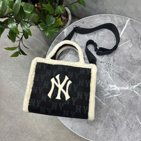 Túi Tote MLB Monogram Mustang New York Yankees - 3AORS1036-50BKS - 1380
