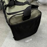 Túi Adidas Duffel Linear Essentials Olive Strata Cỡ Vừa - HR5350 - 1375