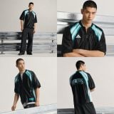 Áo Khoác Bóng Chày Adidas x Mercedes AMG Petronas Formula One Team Las Vegas Black White - KG4743 - 1233