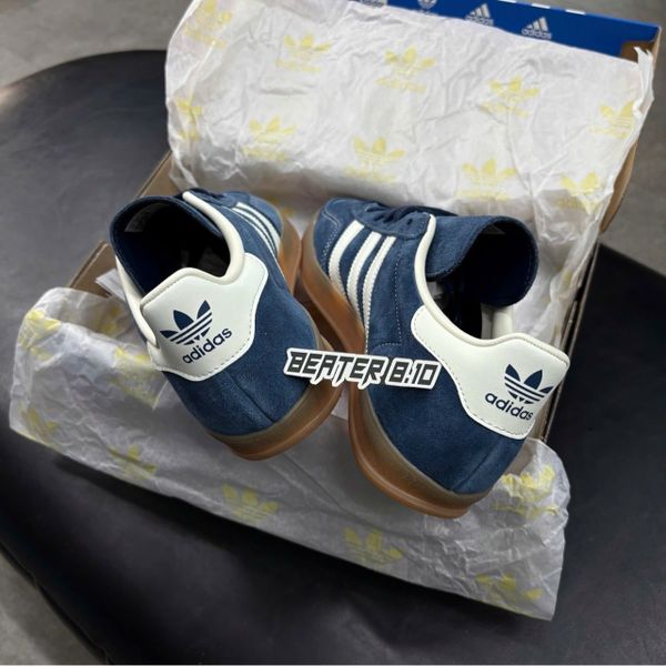 Giày Adidas Originals Gazelle Indoor 'Gold Metallic' - JQ8393 - 1082