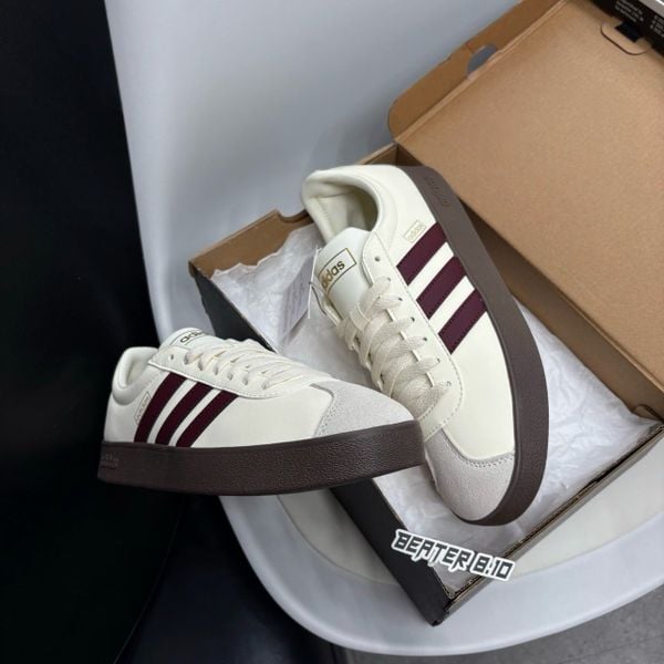 Giày Thể Thao Adidas VL Court Classic Shadow Red - JH5062 - 1058