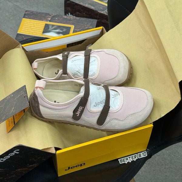 Giày Jeep Lifestyle Shoes W Low - top ‘’Pink’’ - P651W13112 - 1065
