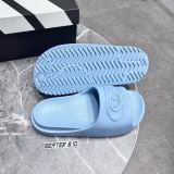 974 - Dép Adidas Adilette Trefoil Badge Slide Blue