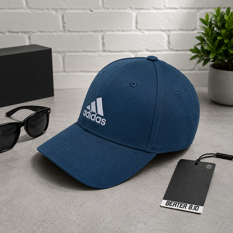 Mũ Nón Adidas Baseball Cap Crew Navy White - GM6273 - 1186