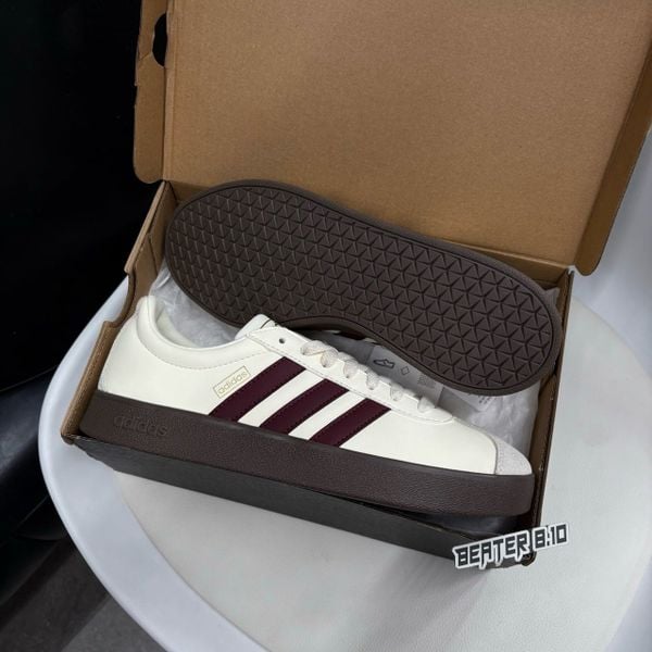 Giày Thể Thao Adidas VL Court Classic Shadow Red - JH5062 - 1058